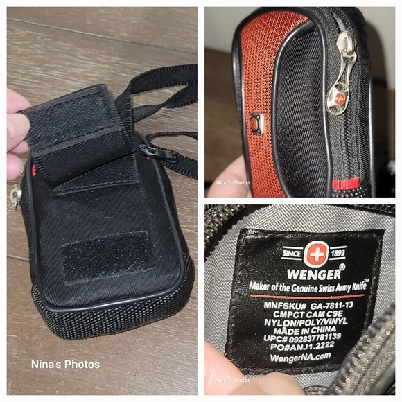 Panasonic Lumix DMC-FX8 Leica 5MP 3x Optical Zoom Digital Camera & Wenger Case - Picture 14 of 14